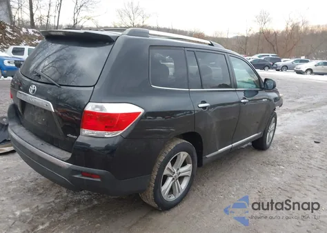 2013 Toyota Highlander Limited V6 z USA, uszkodzony, nr VIN 5TDDK3EH9DS277907